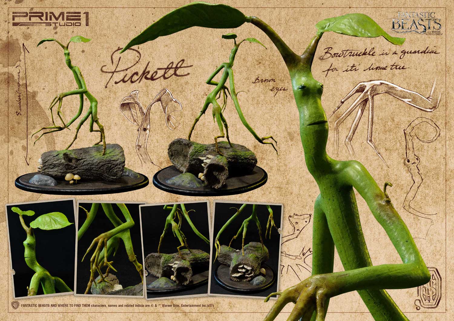 Life Scale Masterline Fantastic Beasts and Where to Find Them (Film) Pickett