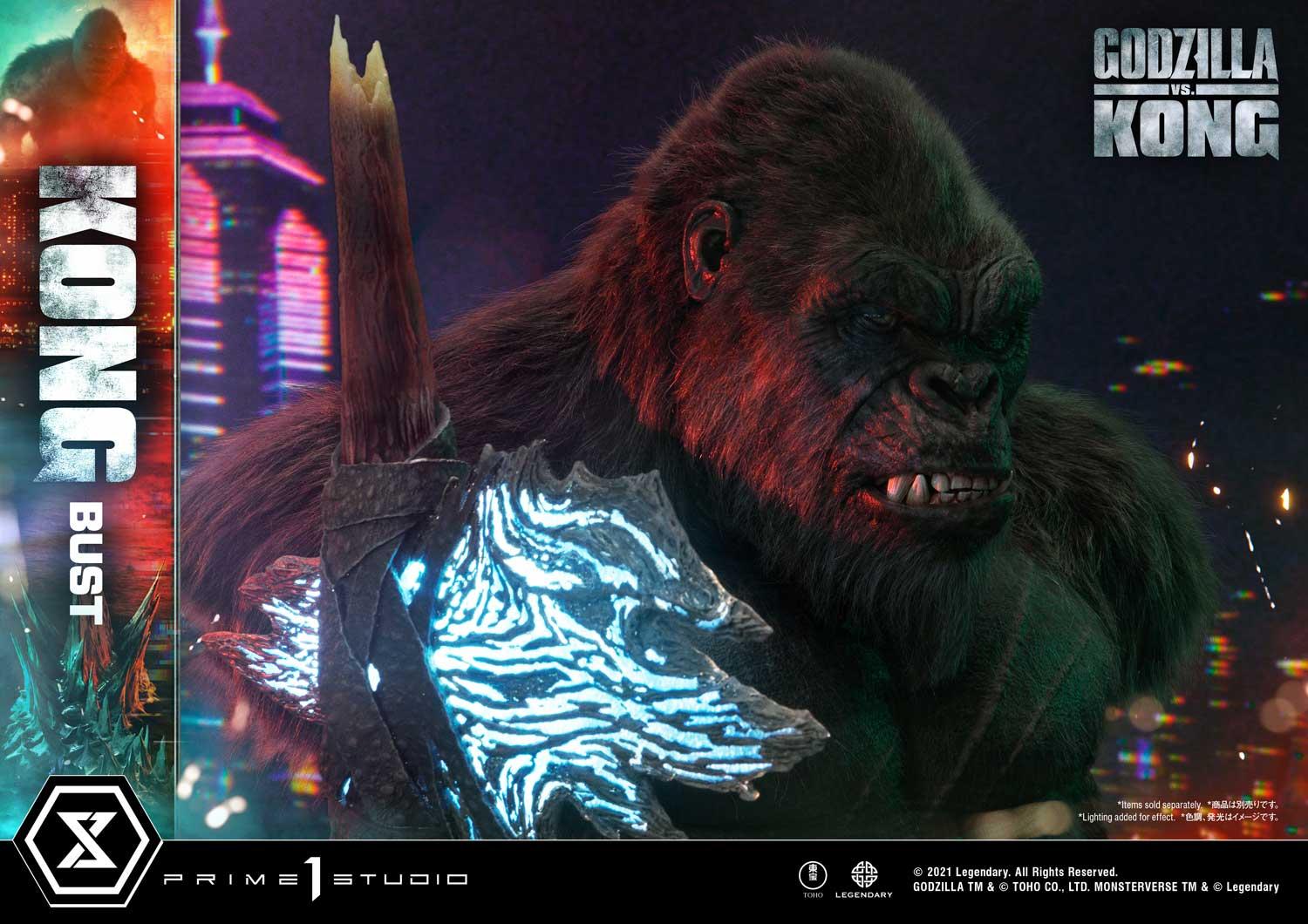 Life Size Bust Godzilla vs Kong (Film) Kong