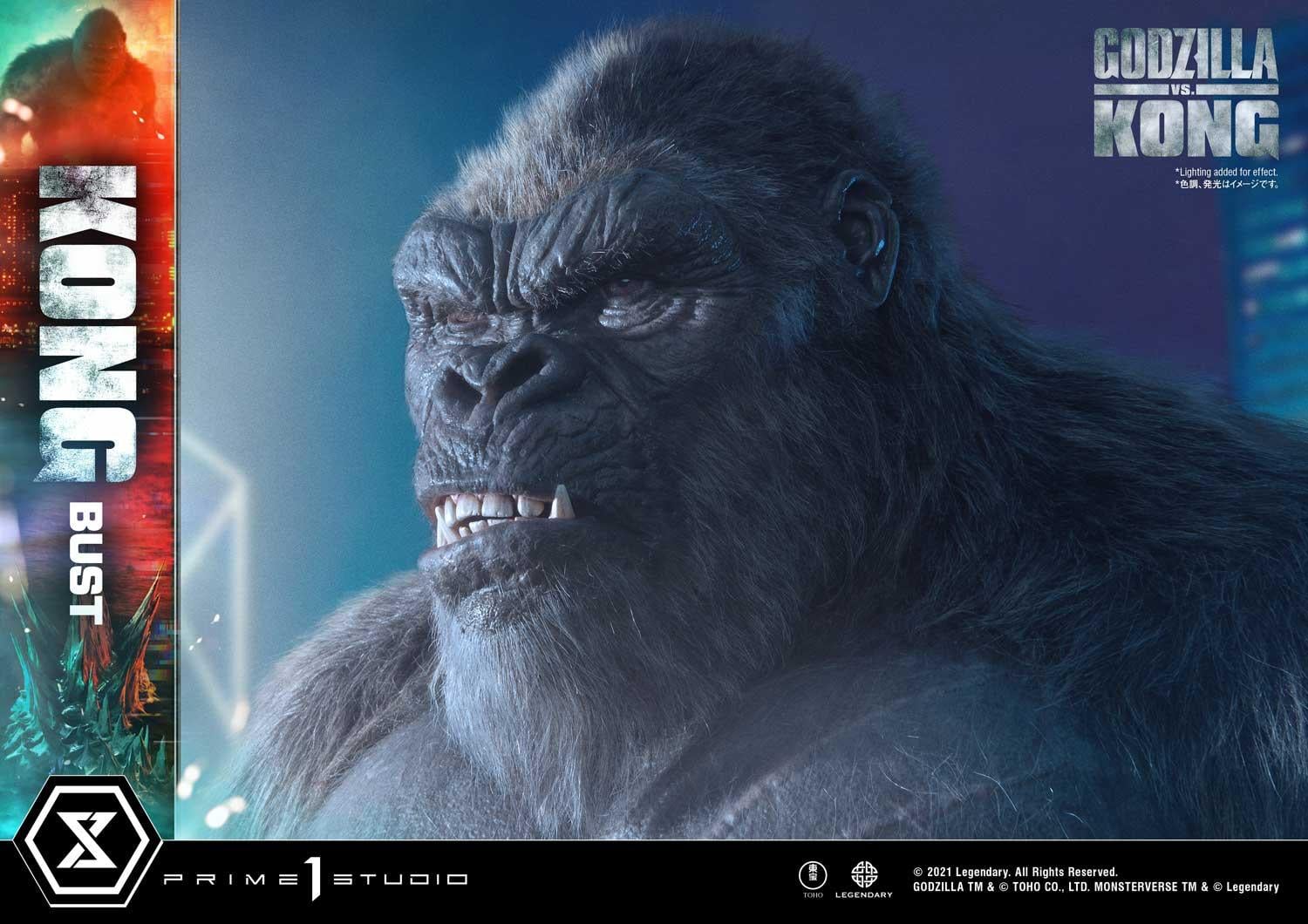 Life Size Bust Godzilla vs Kong (Film) Kong