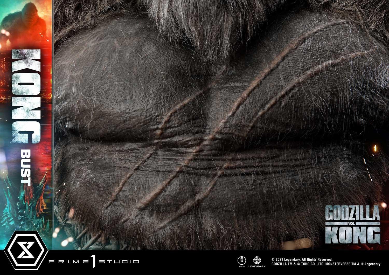 Life Size Bust Godzilla vs Kong (Film) Kong