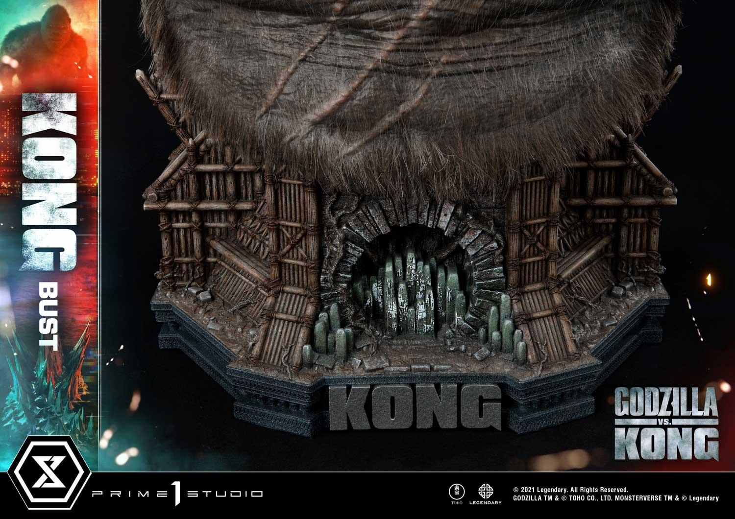 Life Size Bust Godzilla vs Kong (Film) Kong