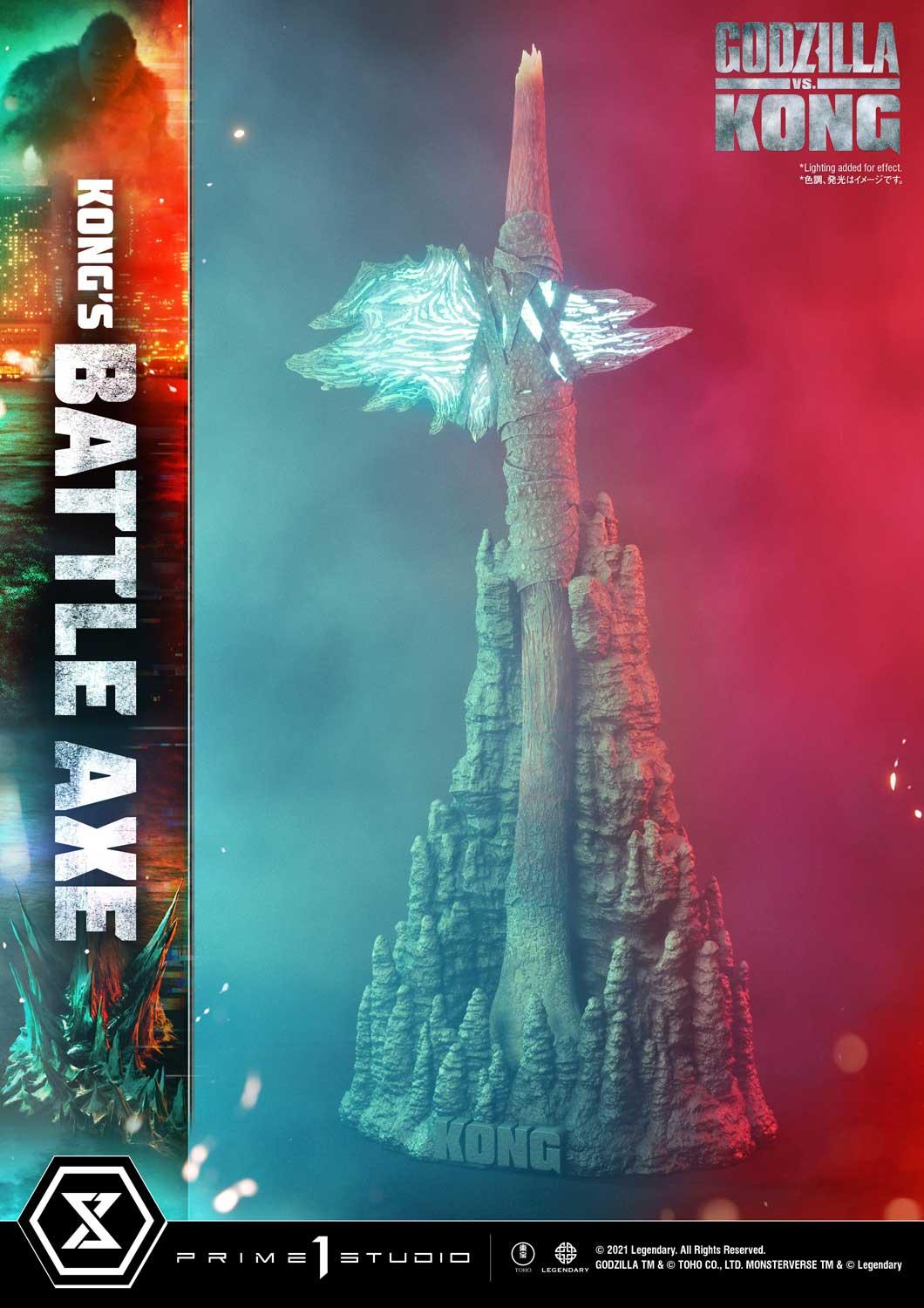 Life Size Bust Godzilla vs Kong (Film) Kong's Battle Axe
