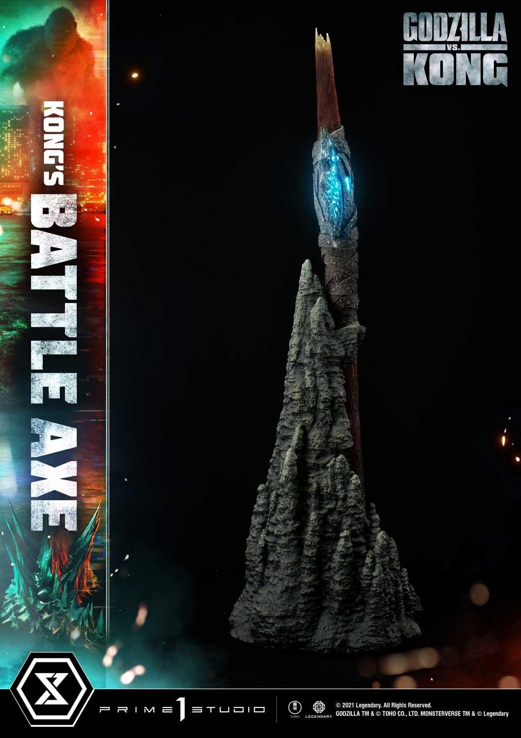 Life Size Bust Godzilla vs Kong (Film) Kong's Battle Axe