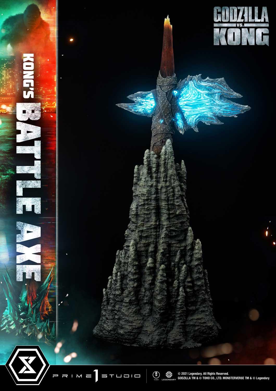 Life Size Bust Godzilla vs Kong (Film) Kong's Battle Axe