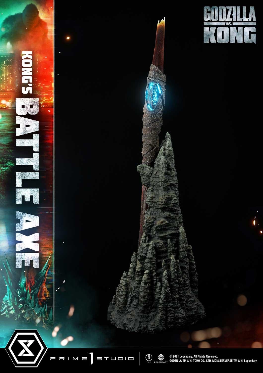 Life Size Bust Godzilla vs Kong (Film) Kong's Battle Axe