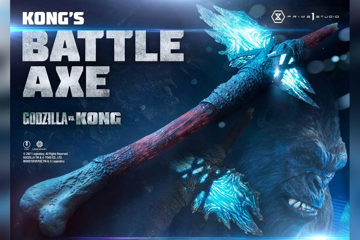 Life Size Bust Godzilla vs Kong (Film) Kong's Battle Axe