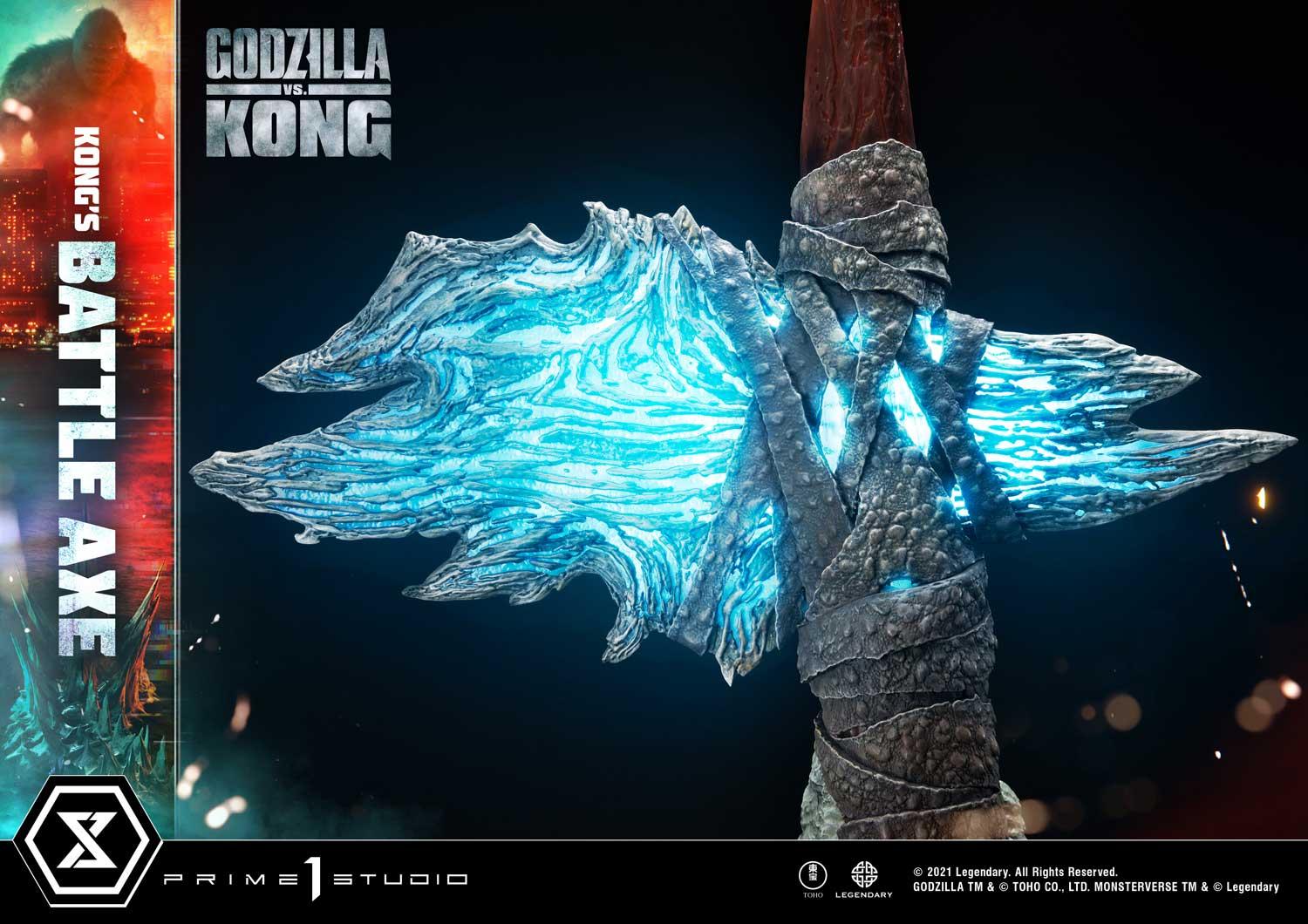 Life Size Bust Godzilla vs Kong (Film) Kong's Battle Axe