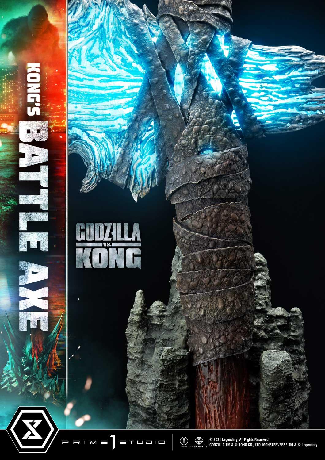 Life Size Bust Godzilla vs Kong (Film) Kong's Battle Axe