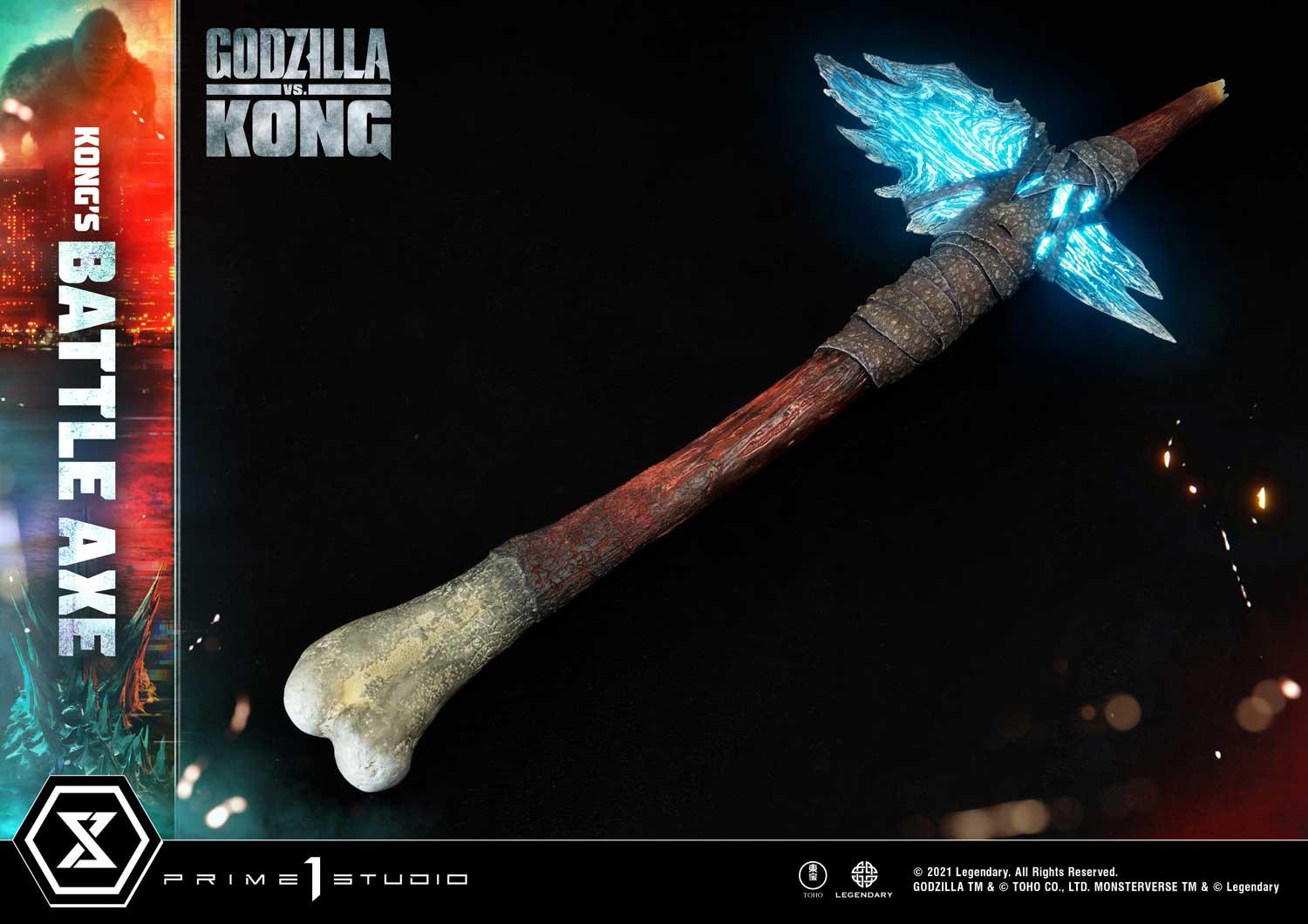 Life Size Bust Godzilla vs Kong (Film) Kong's Battle Axe