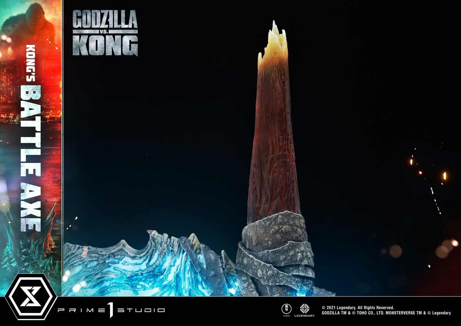 Life Size Bust Godzilla vs Kong (Film) Kong's Battle Axe