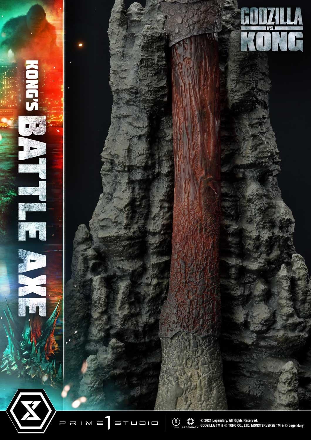Life Size Bust Godzilla vs Kong (Film) Kong's Battle Axe