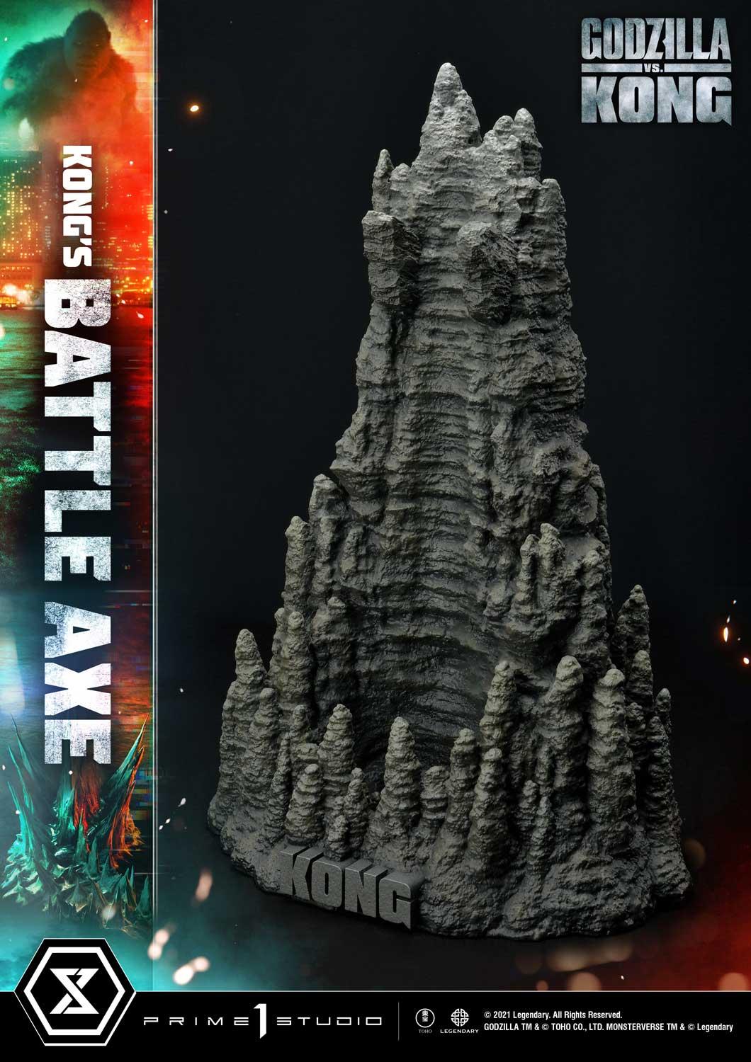 Life Size Bust Godzilla vs Kong (Film) Kong's Battle Axe