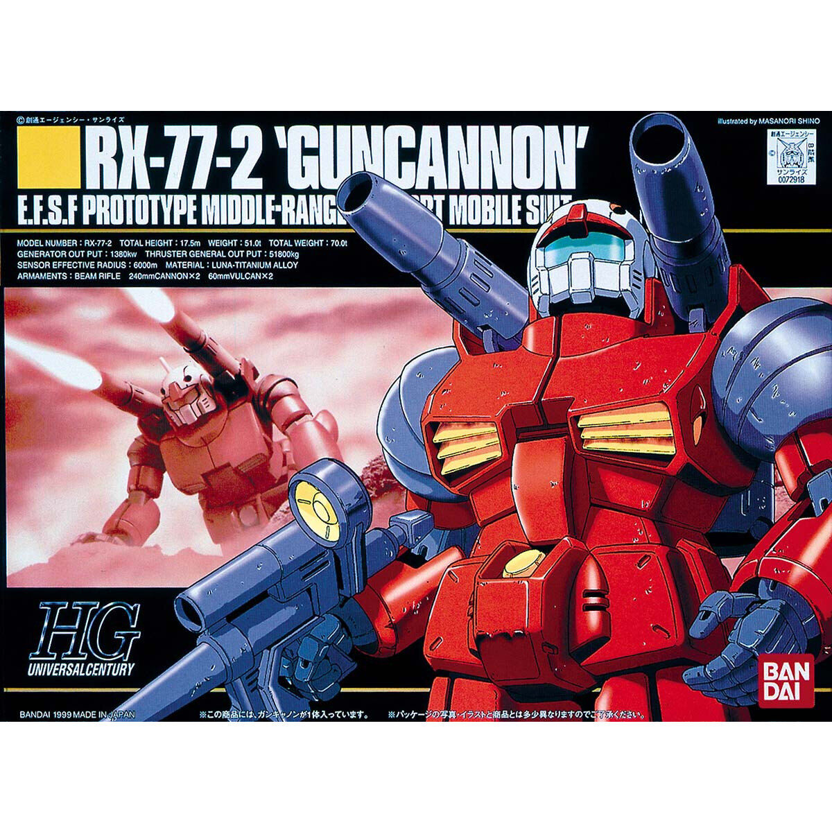 HGUC 1/144 Guncannon