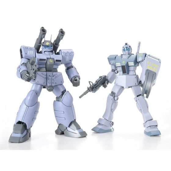 P-Bandai HGUC 1/144 GM & Guncannon Mass Production Type (White Dingo Team Custom)