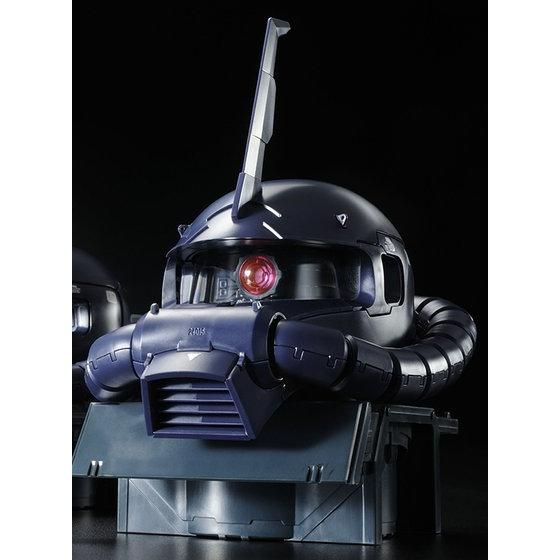 P-Bandai 1/35 MS-06R-1A Zaku II Head (Black Tri-Stars Custom Ver.)