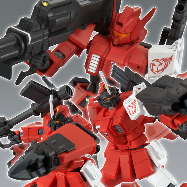 P-Bandai HG 1/144 Red Giant 03rd MS Team Set