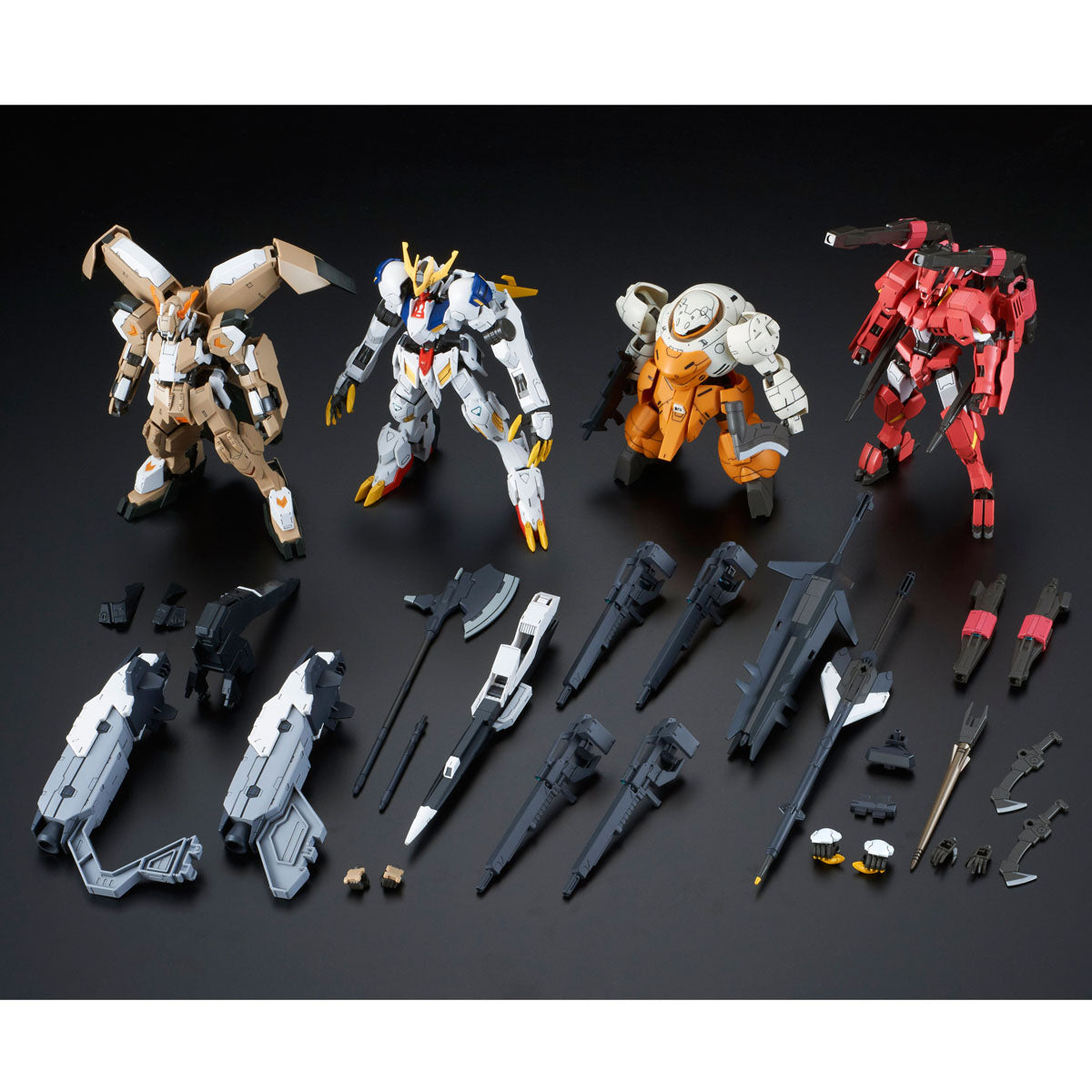 P-Bandai HG 1/144 Tekkadan Complete Set