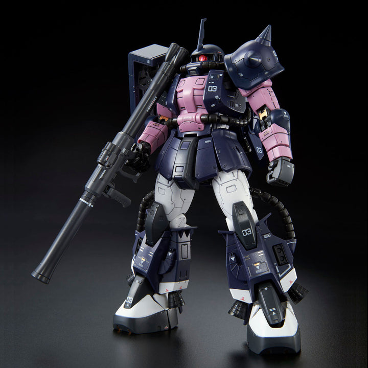 P-Bandai RG 1/144 MS-06R-1A Black Tri-Stars Zaku II