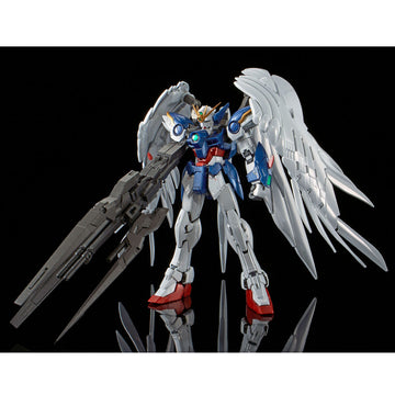 P-Bandai RG 1/144 Wing Gundam Zero EW & Drei Zwerg [Titanium Finish]