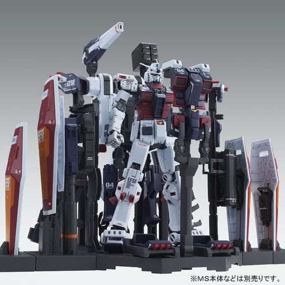 P-Bandai MG 1/100 Weapon & Armor Hanger for Full Armor Gundam [Gundam Thunderbolt] Ver.Ka