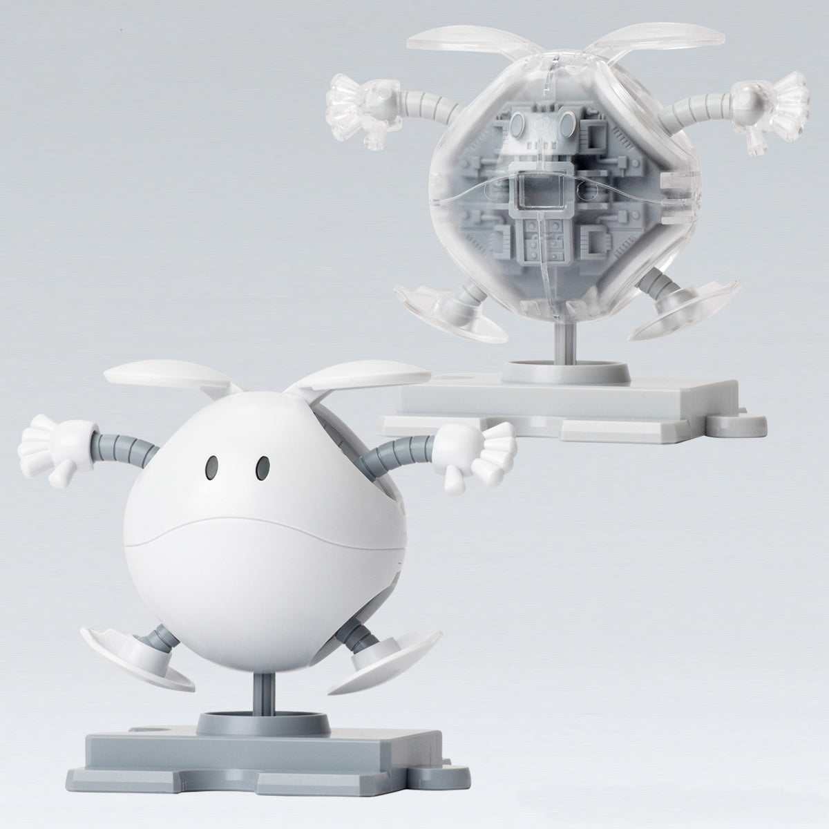 Haropla The Gundam Base Limited Haro [Painting Model] Clear&white