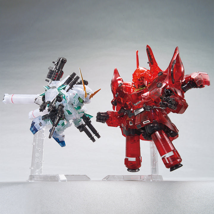 BB Senshi The Gundam Base Limited Full Armor Unicorn Gundam & Neo Zeong [Clear Color]