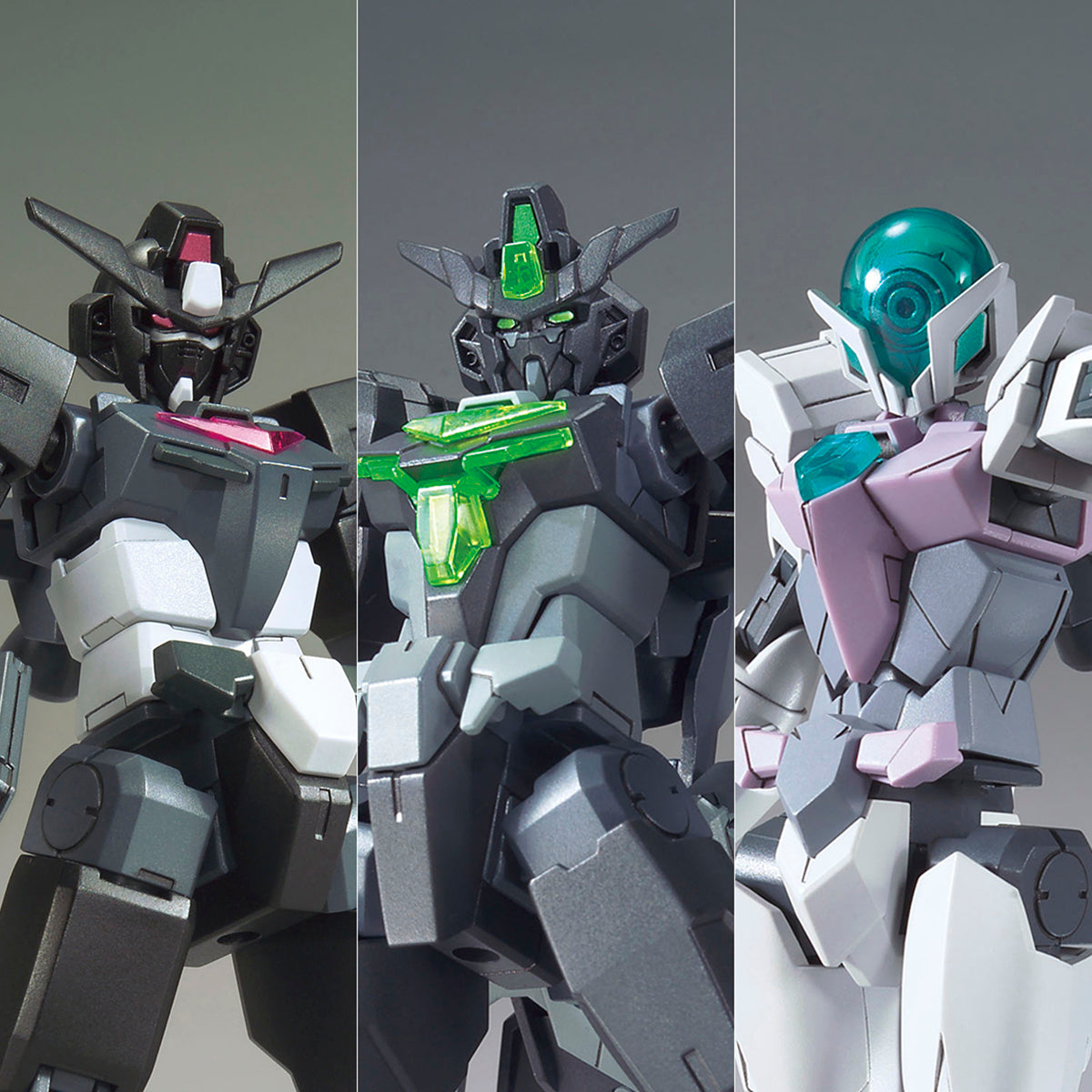 HG 1/144 The Gundam Base Limited Core Gundam & Core Gundam II & Alus Core Gundam [Low Visibility Ver.]