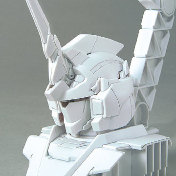 1/48 The Gundam Base Limited Unicorn Gundam Head Display Base (Psycho-Frame Color Variation Ver.) & Unicorn Gundam 02 Banshee Head Display Base Set