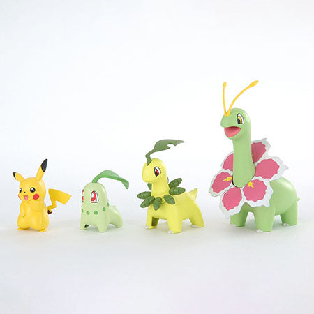 Pokémon Model Kit Meganium Evolution Set