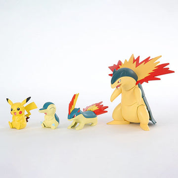 Pokémon Model Kit Typhlosion Evolution Set