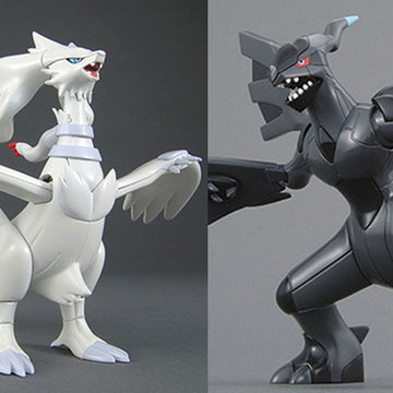 Pokémon Model Kit Reshiram & Zekrom Set