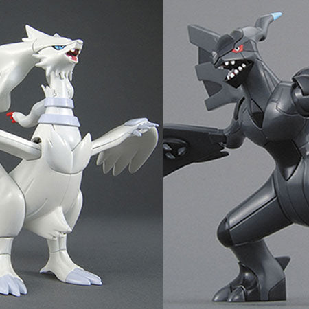 Pokémon Model Kit Reshiram & Zekrom Set