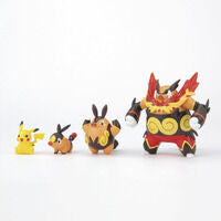 Pokémon Model Kit Emboar Evolution Set