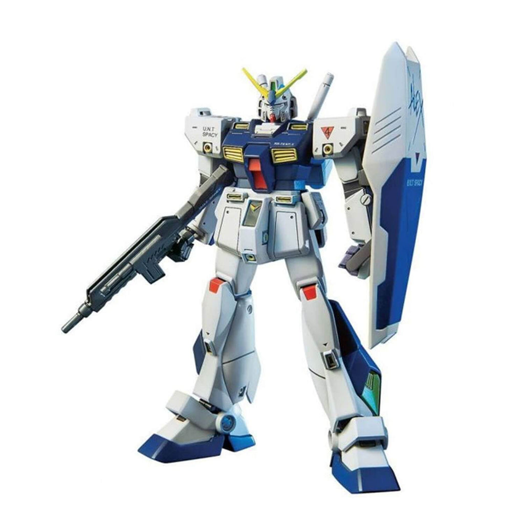 BANDAI HGUC 1/144 Gundam Brillant – Maquette GUNPLA Mobile, Sans Colle Ni Peinture, Pièces Colorées, Collection Anime Mobile Suit Gundam