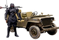 The Red Spectacles Series Plamax MF-35: Minimum Factory Protect Gear with Special Investigations Unit Patrol Vehicle Model Kit | 4545784010914