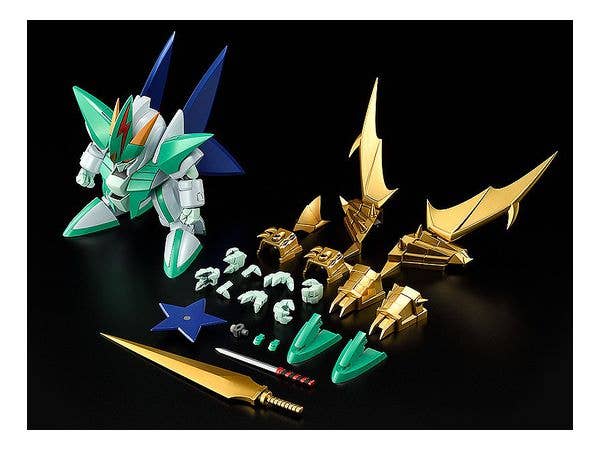 Shin Mashin Hero Wataru Series Plamax MS-14 Metal Jacket Genoumaru Model Kit | 4545784012512