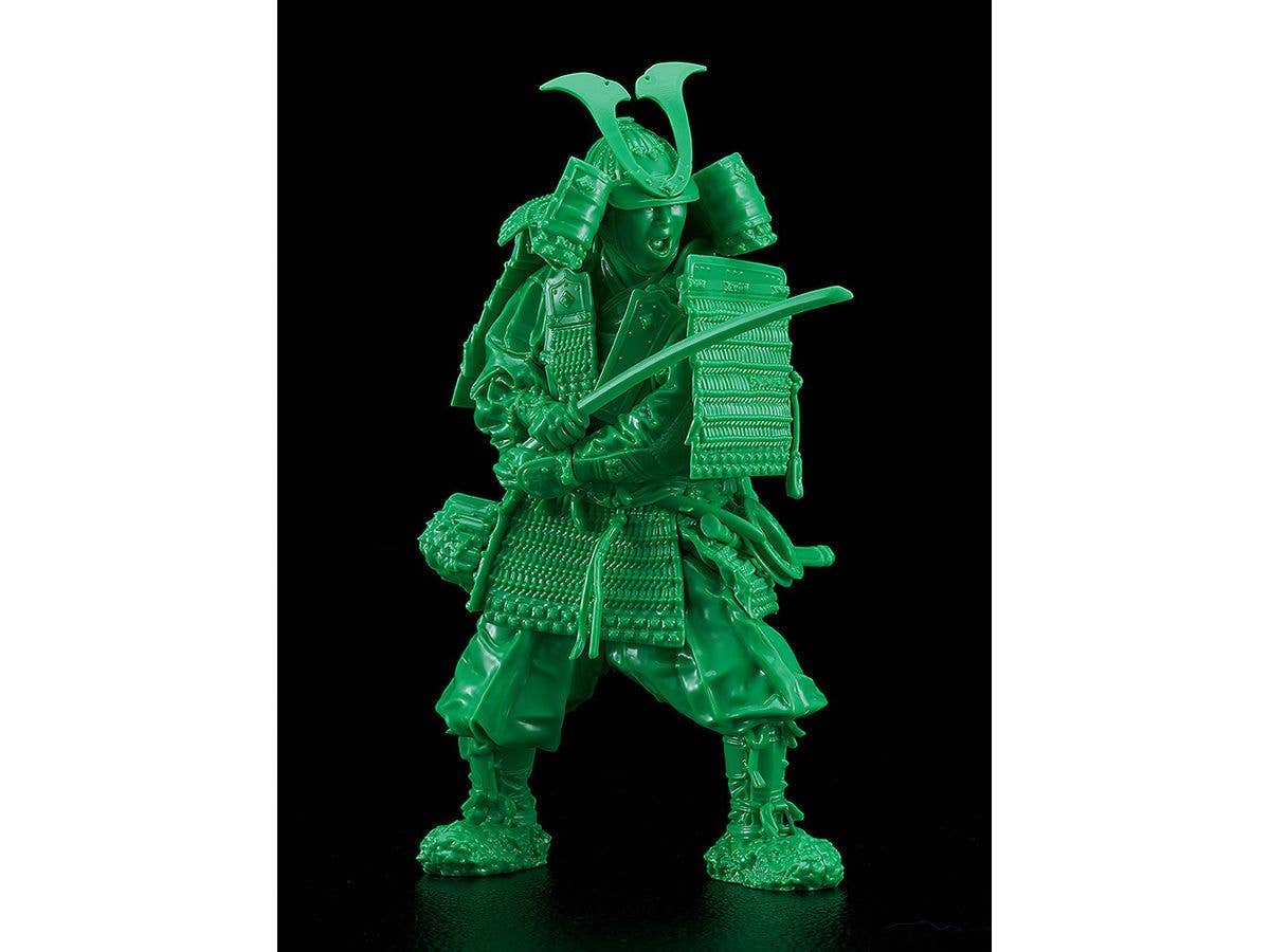 PLAMAX 1/12 Kamakura Period Armored Warrior: Green Color Edition | 4545784014165