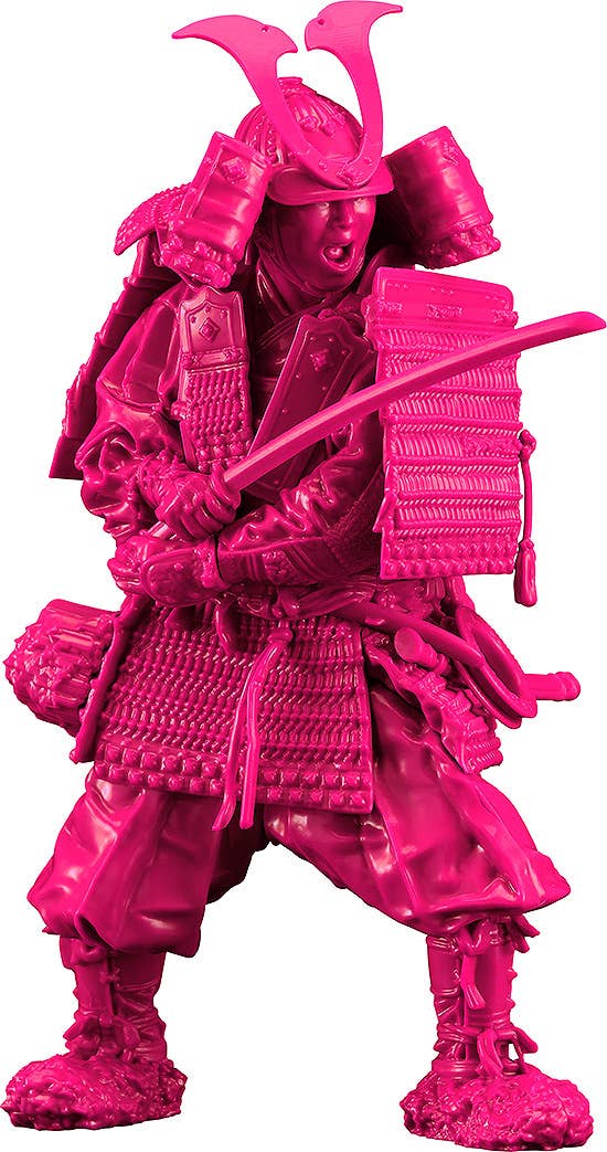 PLAMAX 1/12 Kamakura Period Armored Warrior: Pink Color Edition | 4545784014622
