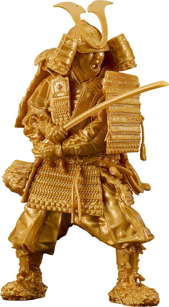 PLAMAX 1/12 Kamakura Period Armored Warrior: Gold Color Edition | 4545784014653