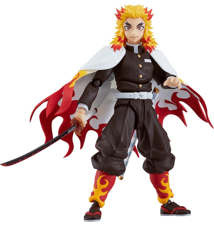 Demon Slayer: Kimetsu no Yaiba - Blade of Demon Destruction - Rengoku Kyoujurou - Figma (#553)(Max Factory)