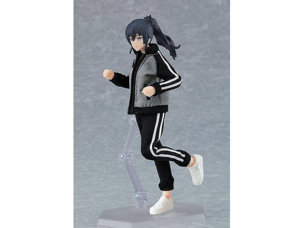 figma Female Body (Makoto) with Tracksuit + Tracksuit Skirt Outfit | 4545784068755