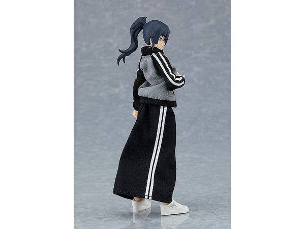 figma Female Body (Makoto) with Tracksuit + Tracksuit Skirt Outfit | 4545784068755