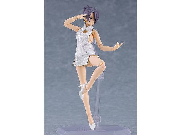 FIGMA STYLES MINI SKIRT CHINESE DRESS OUTFIT WHITE | 4545784069110