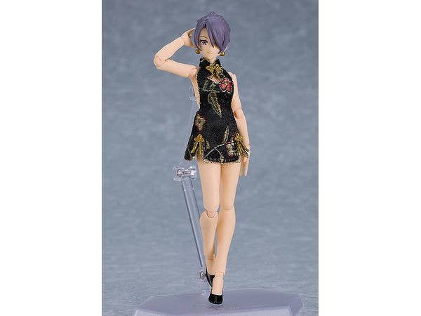 FIGMA STYLES MINI SKIRT CHINESE DRESS OUTFIT BLACK | 4545784069127