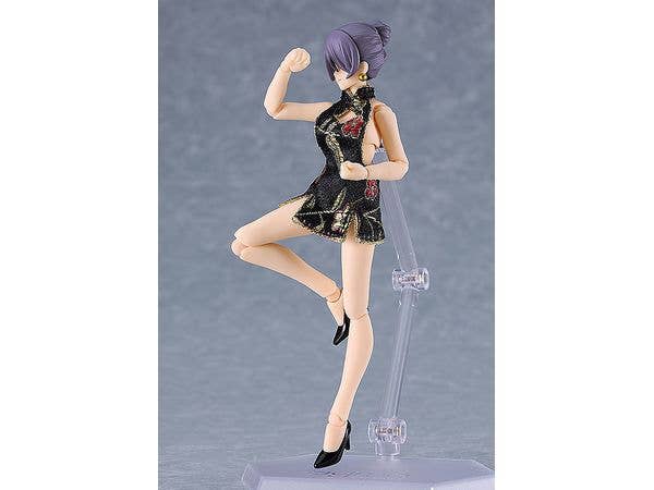 FIGMA STYLES MINI SKIRT CHINESE DRESS OUTFIT BLACK | 4545784069127
