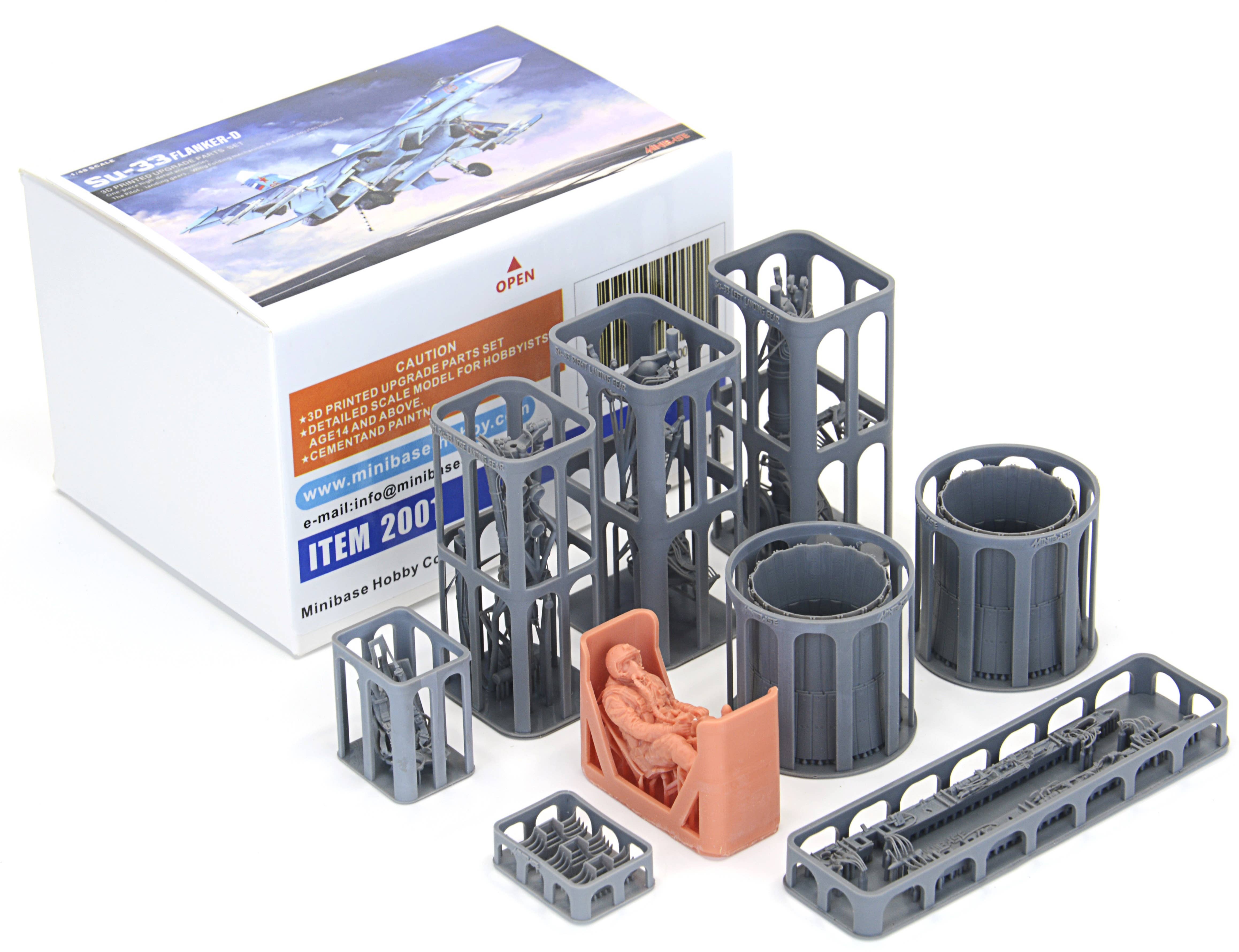 Minibase 1/48 3D Printed Upgrade Parts Set For Su-33 Flanker-D | 4897115990052
