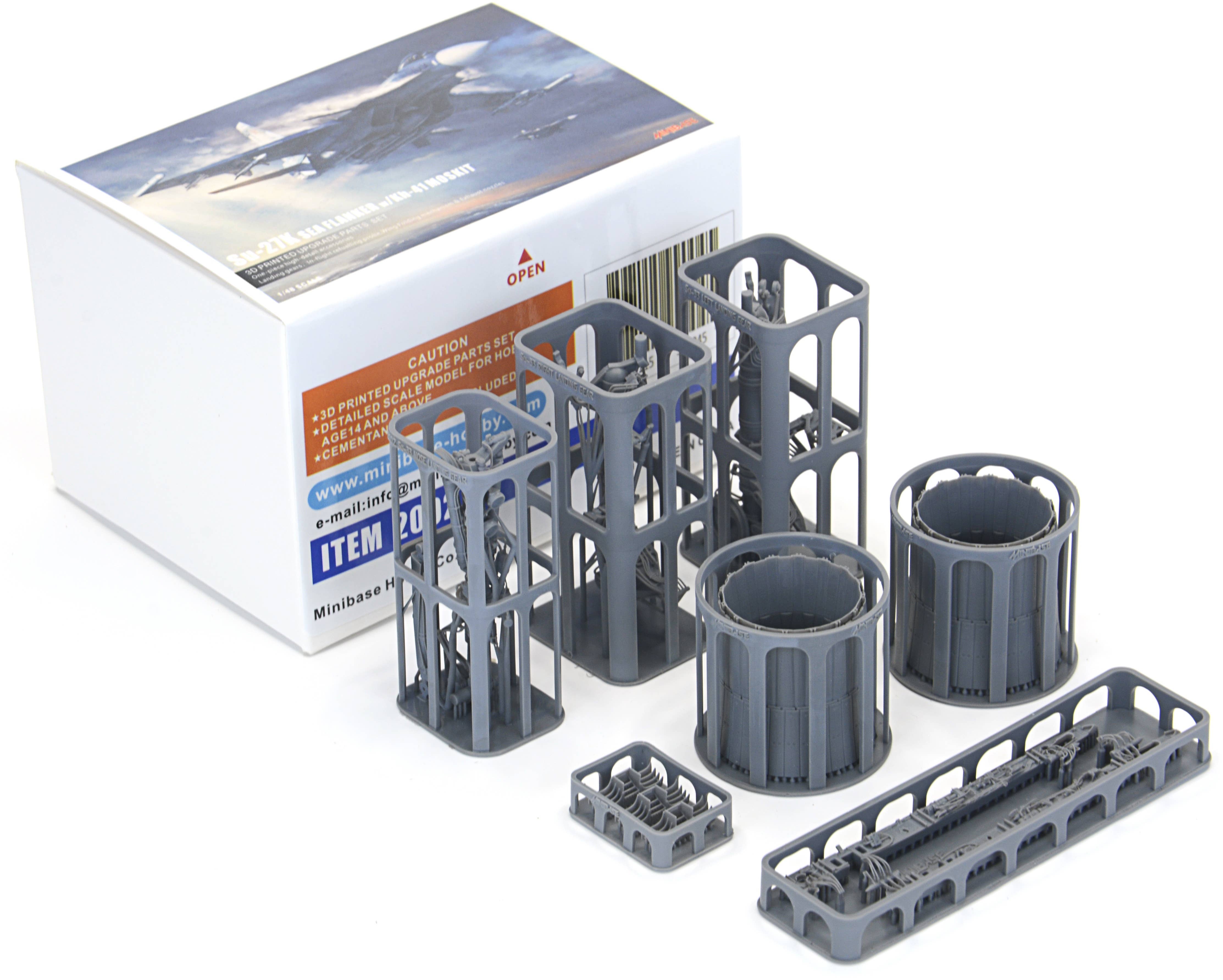 Minibase 1/48 3D Printed Upgrade Parts Set For Su-27K Sea Flanker W/Kh-41 Moskit | 4897115990045