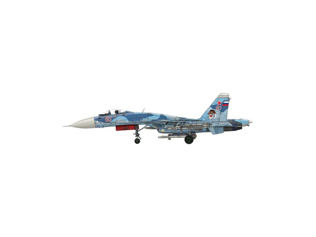 Minibase 1/48 SU-33 Flanker-D, Russian Navy Carrier-Borne Fighter Aircraft | 4897115990021