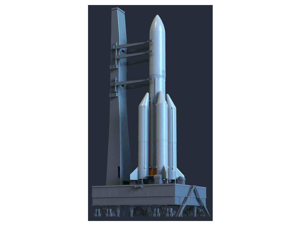 Magic Factory 1/200 CZ-5B HLV & Mobile Launcher Platform, Rocket | 6974715830020
