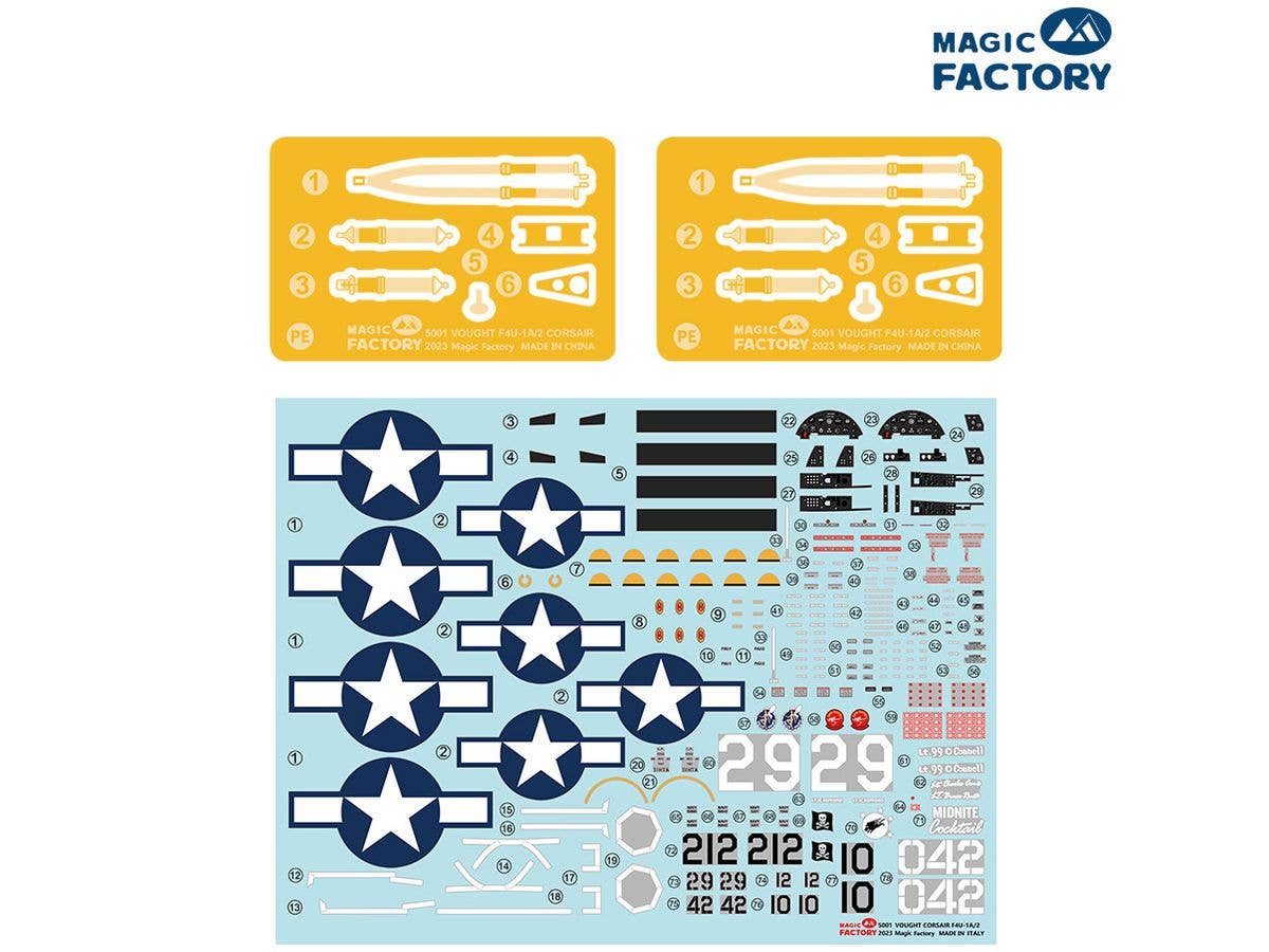 Magic Factory 1/48 F4U-1A/2 Corsair (Dual Combo, Limited Edition), Aircraft | 6974715830082